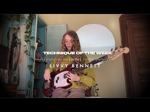 How to Write Basslines with Livvy Bennett | Technique of the Week | Fender
