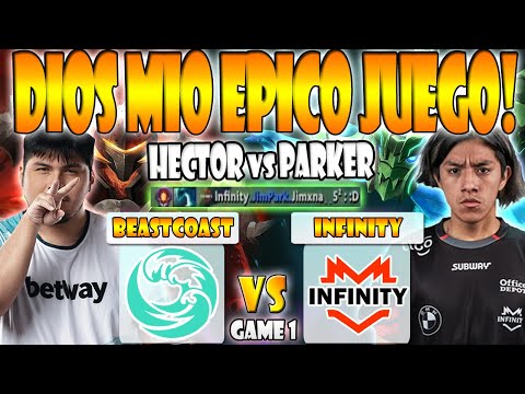 BEASTCOAST VS INFINITY BO3[GAME 1] K1 HECTOR VS PARKER - DPC SA 2023 TOUR 1: DIVISION 1-DOTA 2