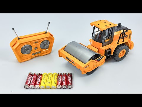 Unboxing RC Engineering Road Roller Multi Function, RC Top-Speed Racing Car 1:24 Scale, Train