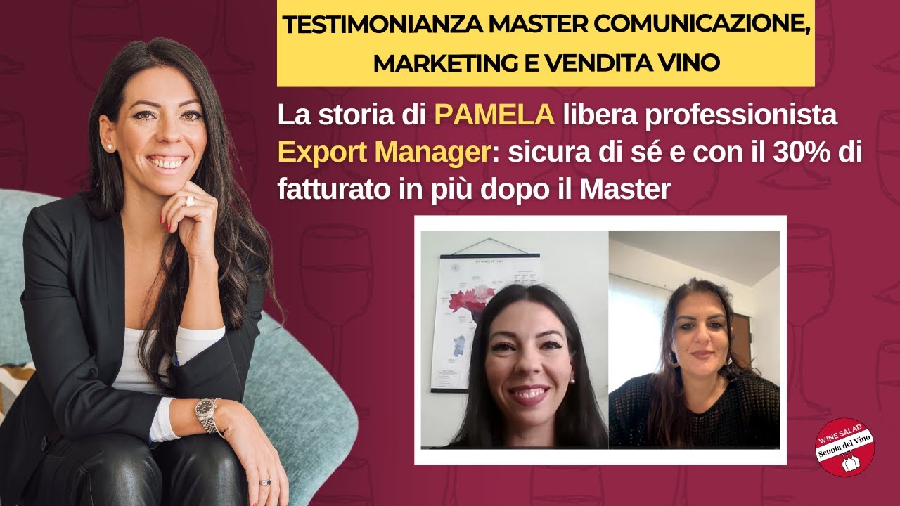 Video Testimonianza Pamela Cellupica Export Manager