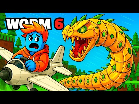 (FLYING WORM) Roblox FUNNY MOMENTS | Build a Boat for Treasure