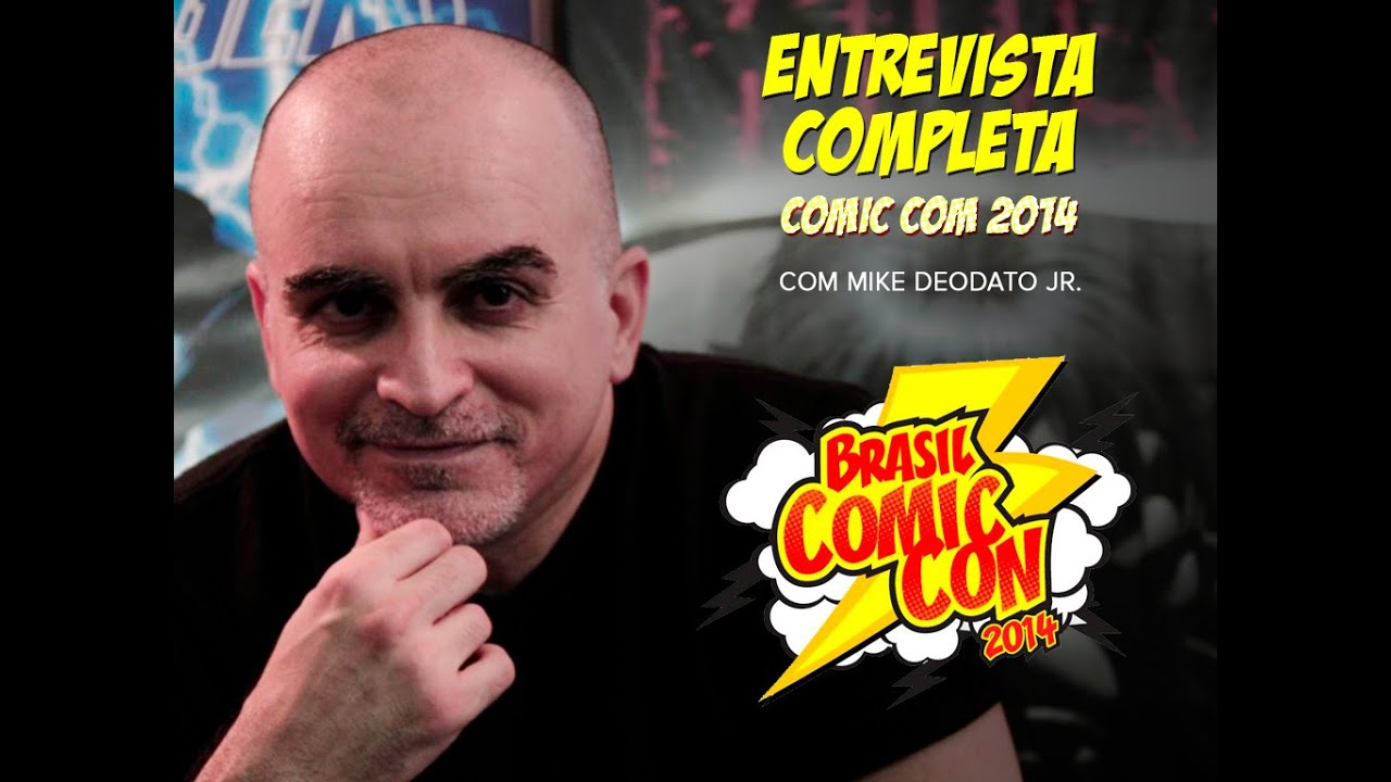 Brasil Comic Con 2014 - Entrevista Completa - Mike Deodato Jr