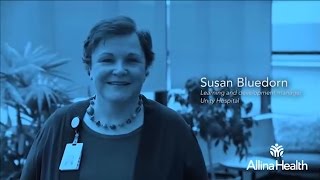 Susan Bluedorn, learning and development manager, Unity Hospital