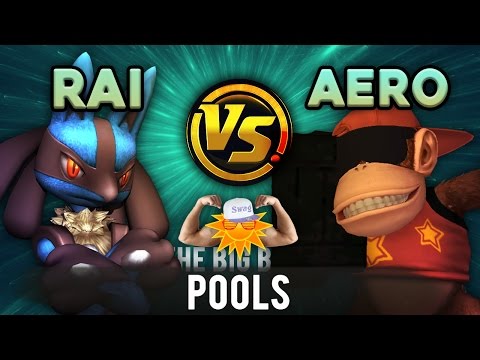 The Big Balc - Pools - R3|Aero (Diddy Kong) VS Rai (Lucario)