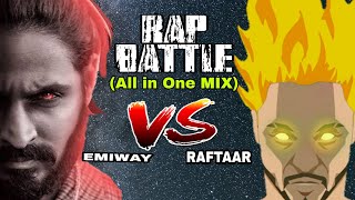Raftaar vs Emiway full rap battle | shekh chilli | giraftaar | samjh me aaya kya |  anime banati |