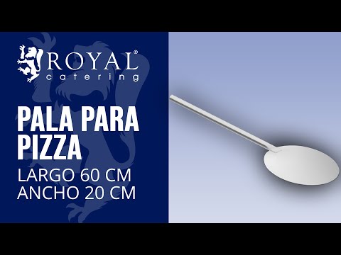 vídeo - Pala para pizza - largo 60 cm - ancho 20 cm