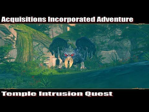 Neverwinter 2023 MMO Chronicles Acquisitions Incorporated Adventure Temple Intrusion Quest