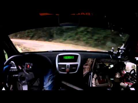 CameraCar 20°Rally Pietra di Bagnolo 2013 Marasso - Canuto Peugeot 207 S2000 Problemi al motore