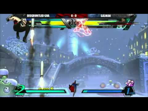 Toryuken - uMVC 3 - Top 16 to Top 8 - Disgruntled Goa vs Salman