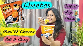 Cheetos MAC and CHEESE | Cheetos Cup Pasta | Bold and Cheesy | Taste test