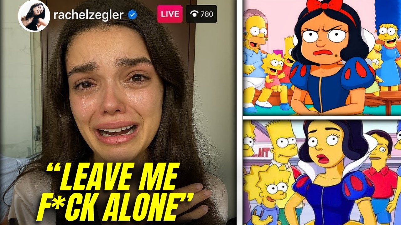 Rachel Zegler GOES OFF After THE SIMPSONS Mock Snow White?!