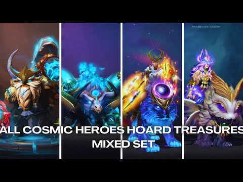 All Cosmic Heroes’ Hoard Treasure 2025 Mixed Sets