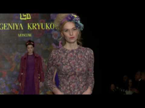 EVGENIYA KRYUKOVA 14.03.2017 показ осень-зима 2017/2018 в рамках Mercedes Fashion Week MOSCOW