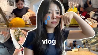 韓国ワーホリ|カフェバイト最後の1週間vlog🥲☕️🇰🇷働いてたカフェも大公開‼️