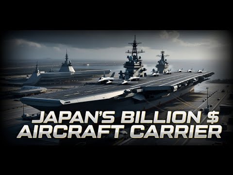Japan’s Billion-Dollar Aircraft Carrier Finally Revealed | U.S. Navy Shocked
