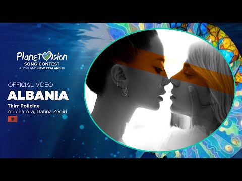 Arilena Ara, Dafina Zeqiri - Thirr Policine | Albania 🇦🇱 | Official Video | Planetvision 18