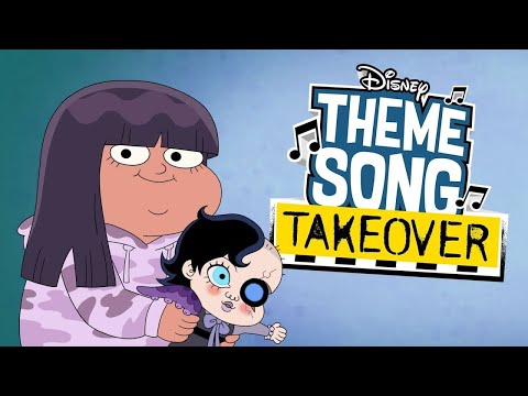 Lot Lot takes over the Primos Theme Song  🎶 | Theme Song Takeover | @disneychannelanimation