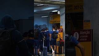 NOSSA VIAGEM PARA SANTOS 🦁✈️