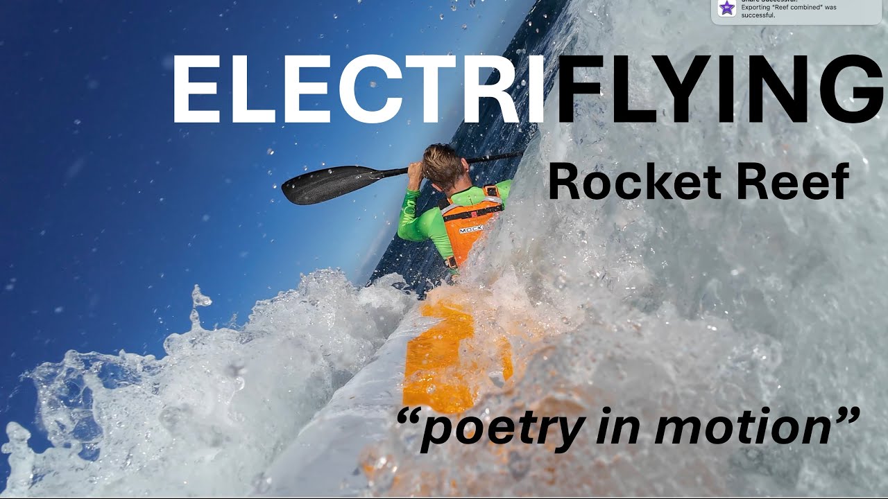 SURFSKI: ELECTRI-FLYING Reef the Rocket: Poetry in Motion