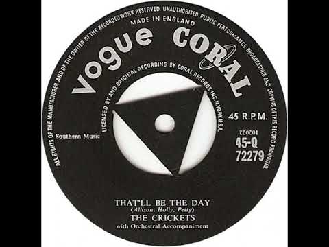 UK no. 1, (68) The Crickets - That'll Be The Day