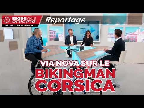 REPORTAGE - Via Nova sur le BikingMan de Corse 2019 - @france3corse