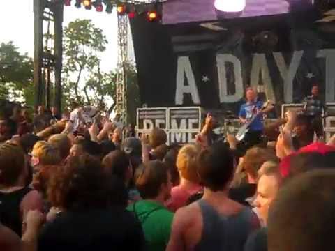 A Day to Remember- A Shot In the Dark (Riot Fest Chicago 2012)