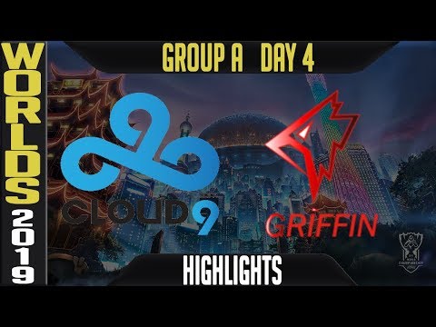 C9 vs GRF Highlights Game 1 | Worlds 2019 Group A Day 4 | Cloud9 vs Griffin