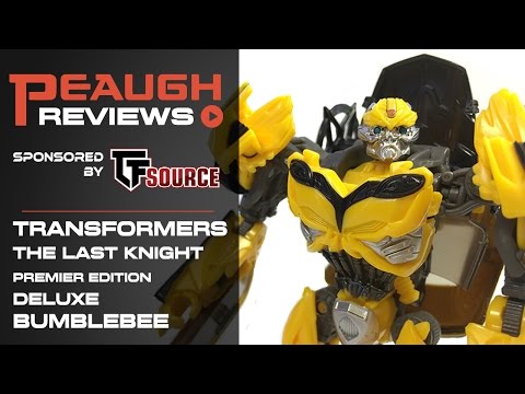 Video Review: Transformers: The Last Knight - Premier Edition Deluxe BUMBLEBEE