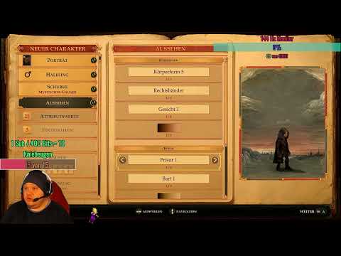 [GER/PC] Pathfinder Kingmaker (Charaktererstellung) #1