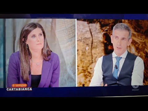 Chiara Appendino ospite a "E' sempre Cartabianca" Rete4 30/09/2025