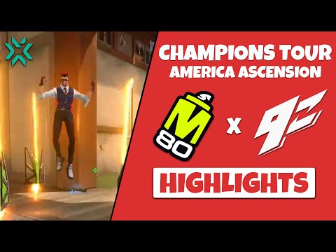 M80 Esports vs 9Z Team - HIGHLIGHTS | VALORANT Champions Tour Americas : Ascension