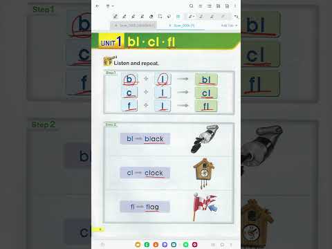 Smart Phonics 4 (Unit 1) bl. cl. fl