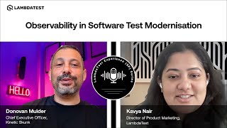 Observability in Software Test Modernization