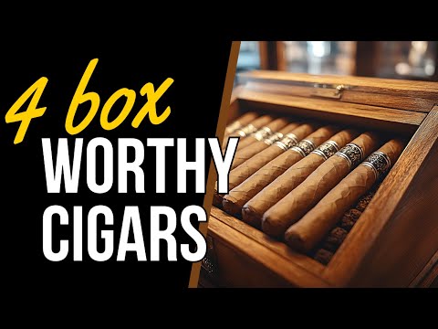 4 Box-Worthy Cigars That Never Disappoint! #cigarlife