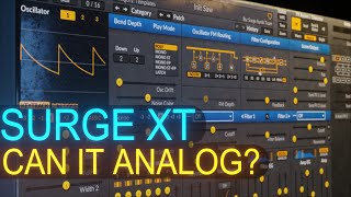 Video thumbnail for Surge XT The question is...Can it analog? Let's find out! | Sound Design Tutorial by Jon Audio
