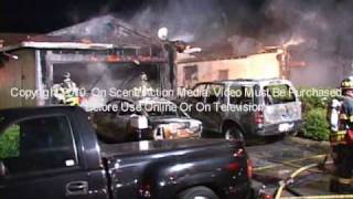 preview picture of video '3rd Alarm House Fire Dixon, CA 5-27-2010'