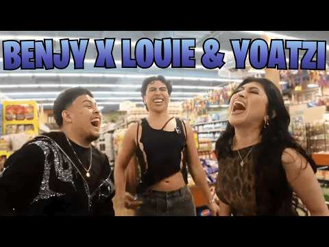 Benjy Chavez x Louie & Yoatzi Castro | Shopping for ENCHILADA COOKING STREAM!