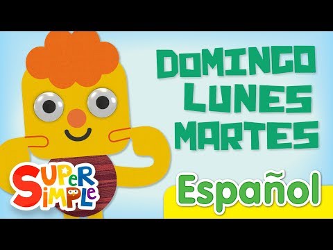 Días De La Semana | Canciones Infantiles | Days Of The Week In Spanish