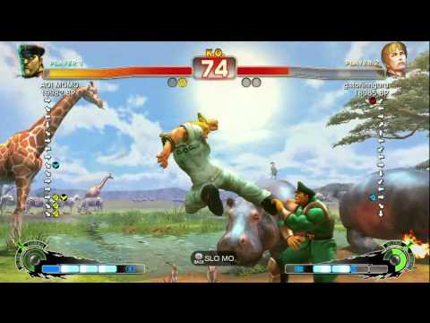 gatorinnguru [Cody] vs AOI MOMO [Bison] SSF4 Japanese Online Ranked Matches - TRUE-HD