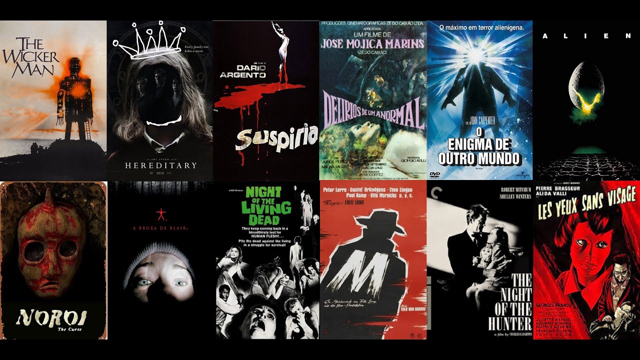 - 13 filmes de terror