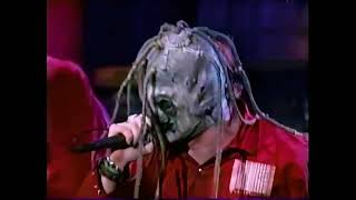 Slipknot - Wait And Bleed (Live At Late Night With Conan O&#39;Brien 02/25/2000) HQ