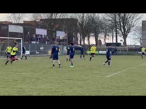 SV Odijk Voetbal | Fraaie vrije trap van Jerome tegen OSM '75 1 | 15 maart 2025