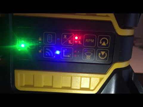DeWALT Bluetooth green rotary laser review in daylight (1 of 2) DW080LGS