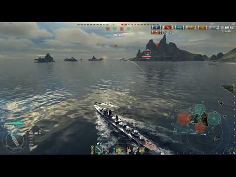 Shimakaze bags a Kraken in World of Warships