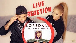 Loredana 💸 MILLIONDOLLARSMILE 💸 (live Reaktion) Lisha&amp;Lou
