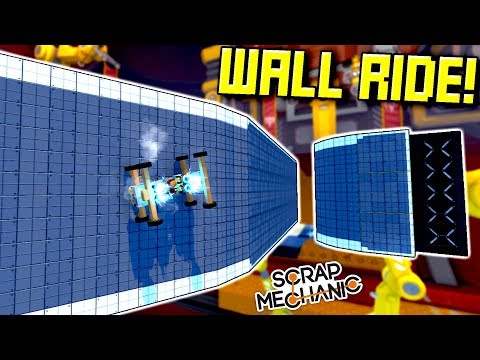 103.8 IQ WALL RIDING CHALLENGES! - Scrap Mechanic Challenge Mode