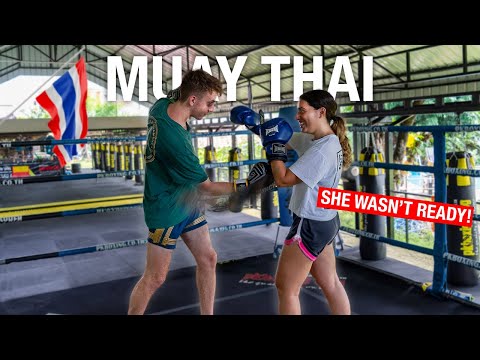 Muay Thai Fighters Destroyed Us in Our First Training (IT GOT TOO INTENSE)