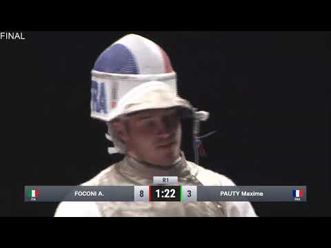 2019 137 P1 01 M F Individual Tokyo JPN WC PODIUM PAUTY FRA vs FOCONI ITA