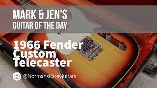 Video thumbnail for 1966 Fender Custom Telecaster | Guitar of the Day by Normans Rare Guitars