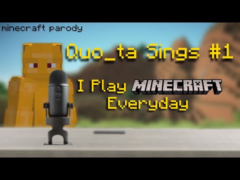 I Play Minecraft Everyday (Pokemon GO Song Minecraft Parody)